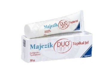 MAJEZIK DUO topikal jel 50 G kutu görseli