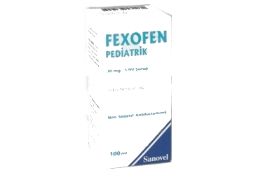 FEXOFEN pediatrik 30mg/5ml 100 ml kutu görseli