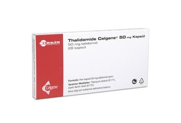 THALIDOMIDE CELGENE 50 mg 28 kapsül kutu görseli