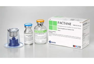 FACTANE FAKTOR VIII 1000 IU 10 ml 1 flakon kutu görseli