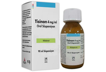 TISINON 4mg/ml oral süspansiyon (90 ml) kutu görseli