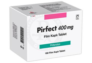 PIRFECT 400 mg film kaplı tablet(180 tablet) kutu görseli