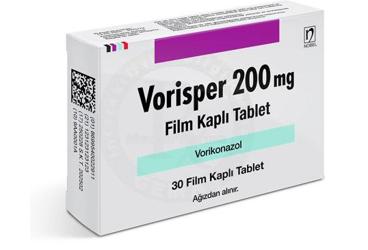 VORISPER 200 mg film kaplı tablet (30 tablet) kutu görseli