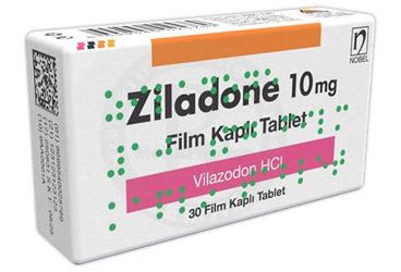 ZILADONE 10 mg film kaplı tablet (30 tablet) kutu görseli