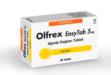 OLFREX EASY TAB 5 mg 28 ağızda dağılan tablet { Nobel İlaç } kutu görseli