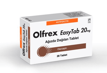 OLFREX EASY TAB 20 mg 28 ağızda dağılan tablet { Nobel İlaç } kutu görseli