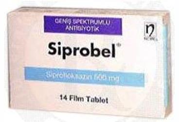 SIPROBEL 500 mg 14 film tablet kutu görseli