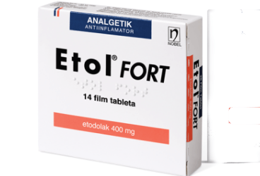 ETOL FORT 400 mg 14 film tablet kutu görseli