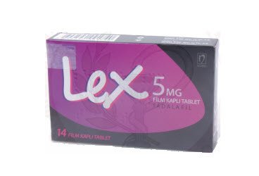 LEX 5 mg 14 film kaplı tablet kutu görseli