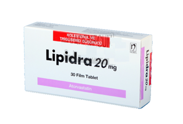 lipidRA 20 mg 30 film tablet kutu görseli