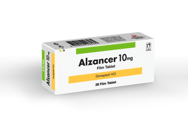 ALZANCER 10 mg 28 film tablet kutu görseli