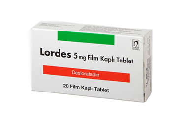 LORDES 5 mg 30 film tablet kutu görseli