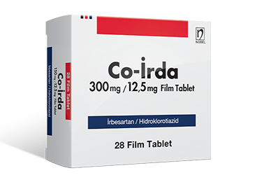 CO-IRDA 300 mg /12.5 mg 90 film tablet kutu görseli