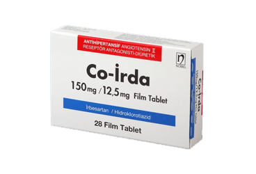 CO-IRDA 150 mg /12.5 mg 28 film tablet kutu görseli