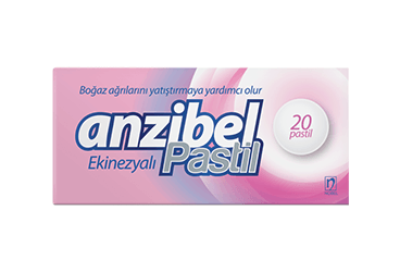 ANZIBEL EKINEZYALI pastil (20 pastil) kutu görseli