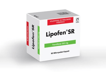 LIPOFEN SR 250 mg 90 mikropellet kapsül kutu görseli