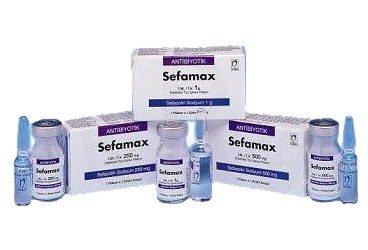SEFAMAX IV 500 mg 1 flakon kutu görseli