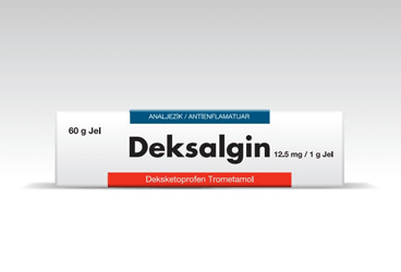 DEKSALGIN 12.5 mg/1 G 60 G jel { Nobel İlaç } kutu görseli
