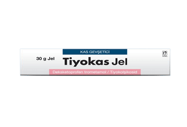 TIYOKAS 30 G jel { Nobel İlaç } kutu görseli