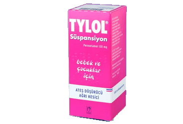 TYLOL PED. 120 mg/5ml 100 ml süspansiyon kutu görseli