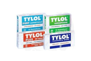 TYLOL FORT 240 mg 10 supozituar kutu görseli