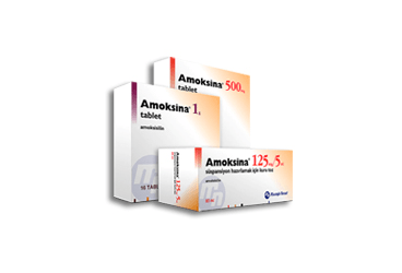 AMOKSINA 500 mg 16 tablet kutu görseli