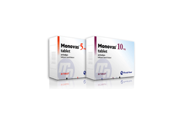MONOVAS 5 mg 90 tablet kutu görseli
