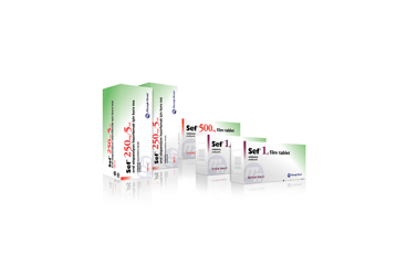 SEF 500 mg 16 tablet kutu görseli