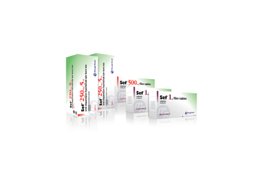 SEF 500 mg/5 ml oral süspansiyon için kuru 100 ml toz kutu görseli