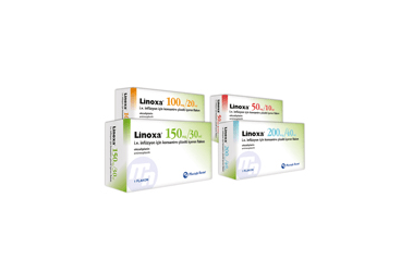 LINOXA 100 mg/20 ml inf.için konsantre çöz. içeren 1 flakon kutu görseli