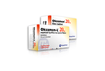 OKSAMEN-L 20 mg 1 flakon kutu görseli