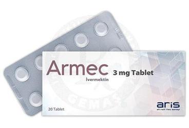 ARMEC 3 mg tablet (20 tablet) kutu görseli