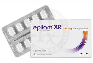 EPITAM XR 750 mg 50 film tablet kutu görseli