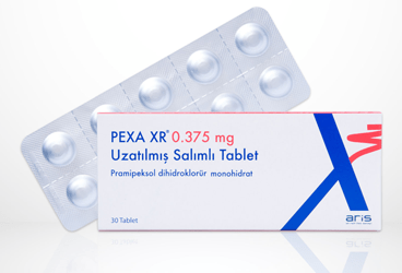 PEXA XR 0.375 mg uzatılmış salınımlı 30 tablet kutu görseli