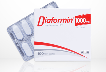 DIAFORMIN 1000 mg 100 film tablet kutu görseli