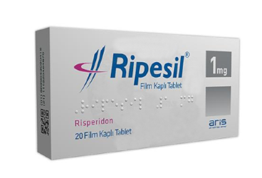 RIPESIL 1 mg film kaplı tablet kutu görseli
