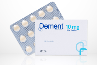 DEMENT 10 mg 28 film tablet kutu görseli