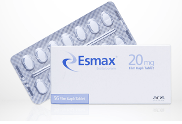 ESMAX 20 mg 84 film tablet kutu görseli