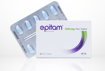 EPITAM 250 mg 100 film tablet kutu görseli