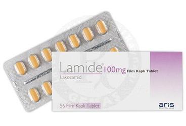 LAMIDE 100 mg 56 film kaplı tablet kutu görseli