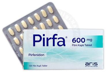 PIRFA 600 mg film kaplı tablet (120 tablet) kutu görseli