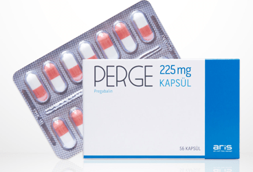 PERGE 225 mg (56 kapsül) kutu görseli