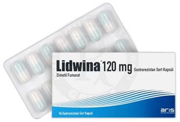 LIDWINA 120 mg GASTROREZISTAN sert kapsül (14 KAPSÜL) kutu görseli