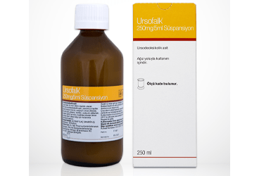 URSOFALK 250 mg/5 ml 250 ml süspansiyon kutu görseli