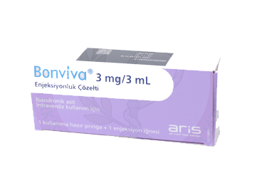 BONVIVA 3mg/3ml enjeksiyonluk çözelti (1 adet) kutu görseli