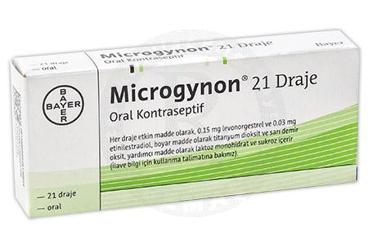 MICROGYNON 21 draje {Schering} kutu görseli