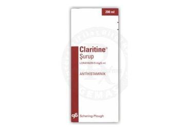 CLARITINE 5 mg 200 ml şurup { Bayer } kutu görseli