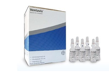 VENTAVIS 10 mcg/ml NEBULIZATOR için solüsyon içeren 30 ampül kutu görseli
