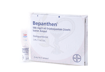 BEPANTHENE 500 mg 5 ampül {8699546755141} kutu görseli