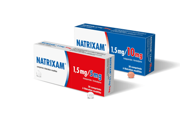 NATRIXAM 1.5 mg/10 mg değiştirilmiş salımlı 30 tablet kutu görseli